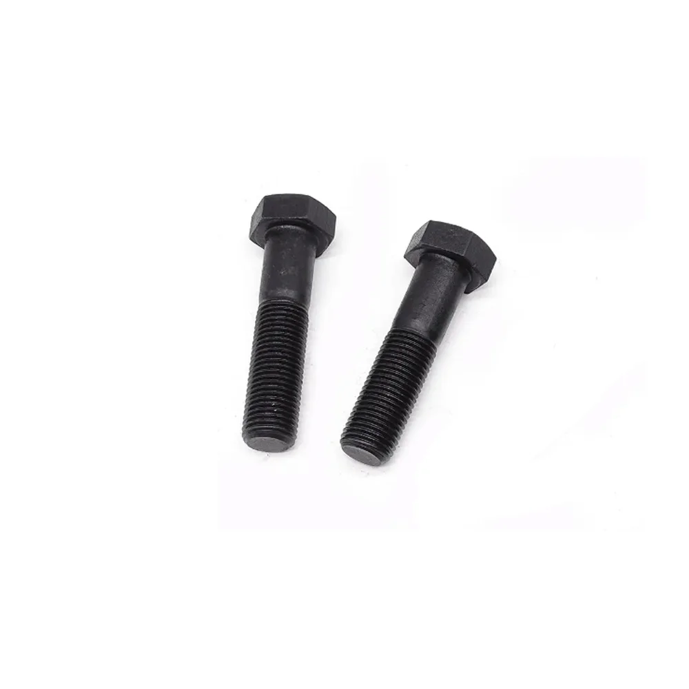 Black oxide heavy grade 12.9 hex bolts with 2h nut