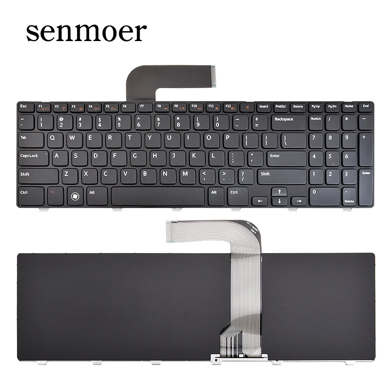 Laptop Keyboard for Dell Inspiron 15R N5110 M5110 M5010 M501Z M511R