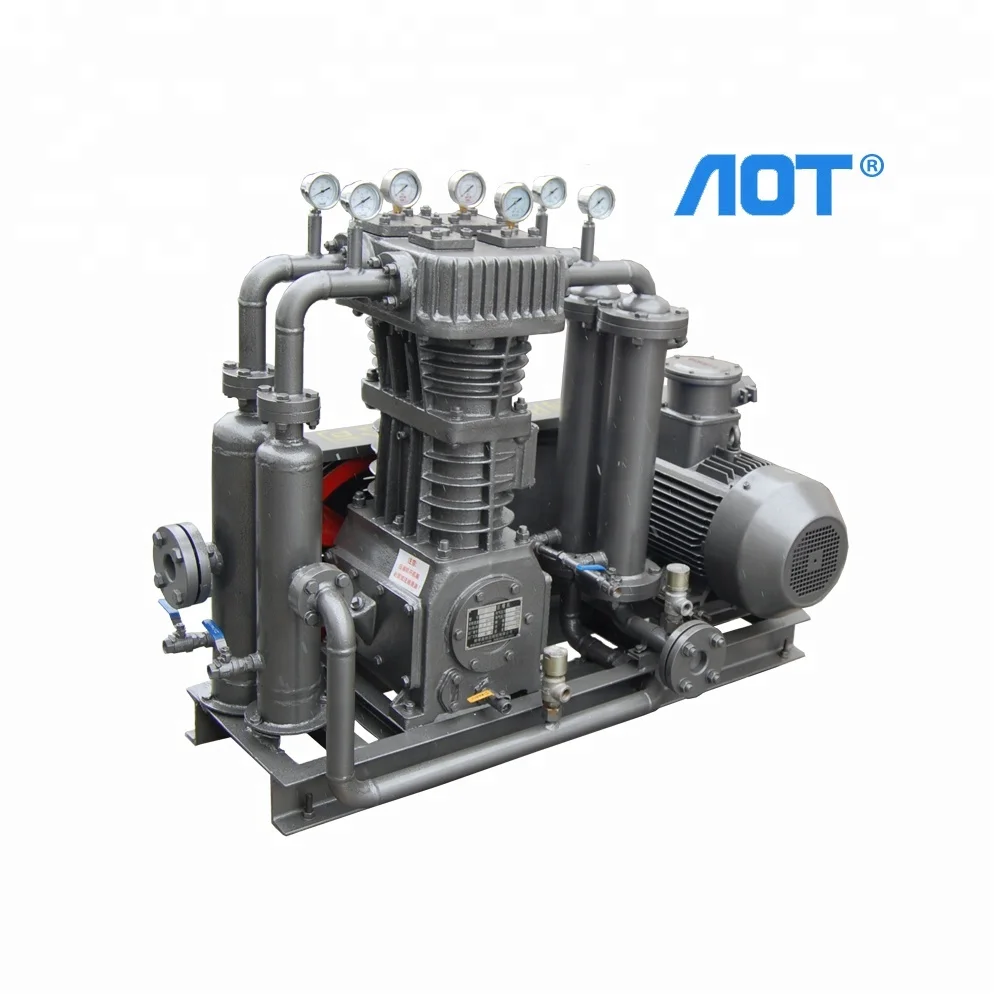 High-Pressure AC Powered Hydrogen Compressor Piston Industrial Air Compressors for Manufacturing Plants