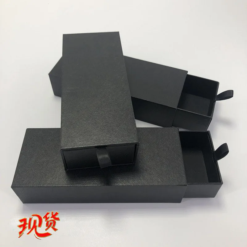 2024 new arrivals privacy wholesale black custom fashion rectangle handmade eyewear case