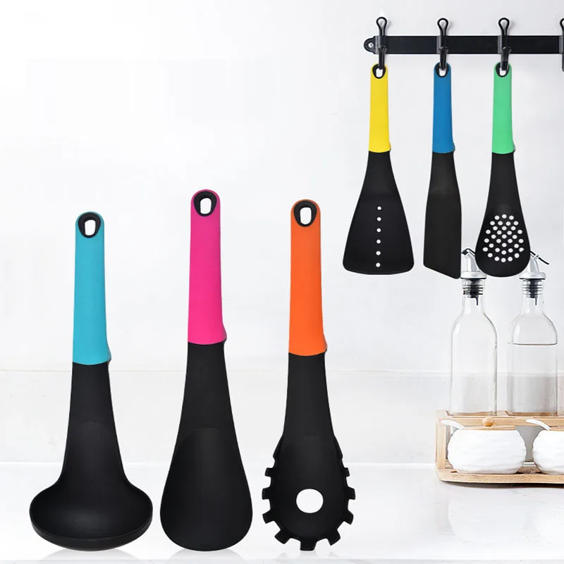 wholesale cooking utensils kitchen utensil manufacturers nylon skimmer ladle turner spoon spatula