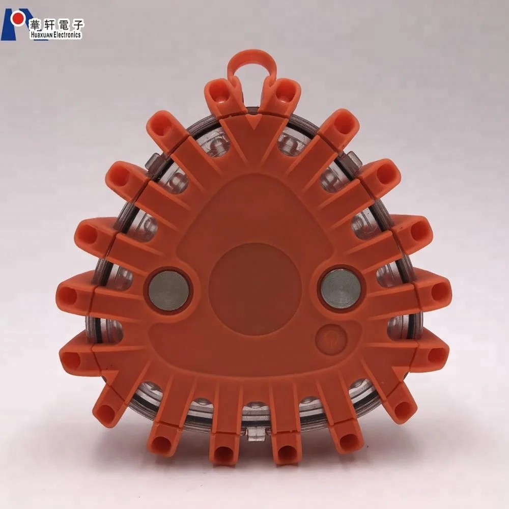 Triangle Shaped CR123 battery Emergency Roadside Beacon LED Lighting Flare Super Bright Light Visible Up To 2 Miles Away