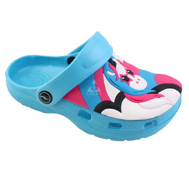 Children Mules Clogs Kids Summer Garden Shoes Girl Boy Beach Shoes Candy Color Hole Baby Shoes