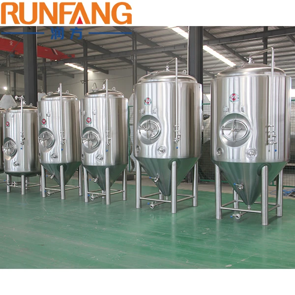 
Customized stainless steel industrial beer fermenter 1000L 