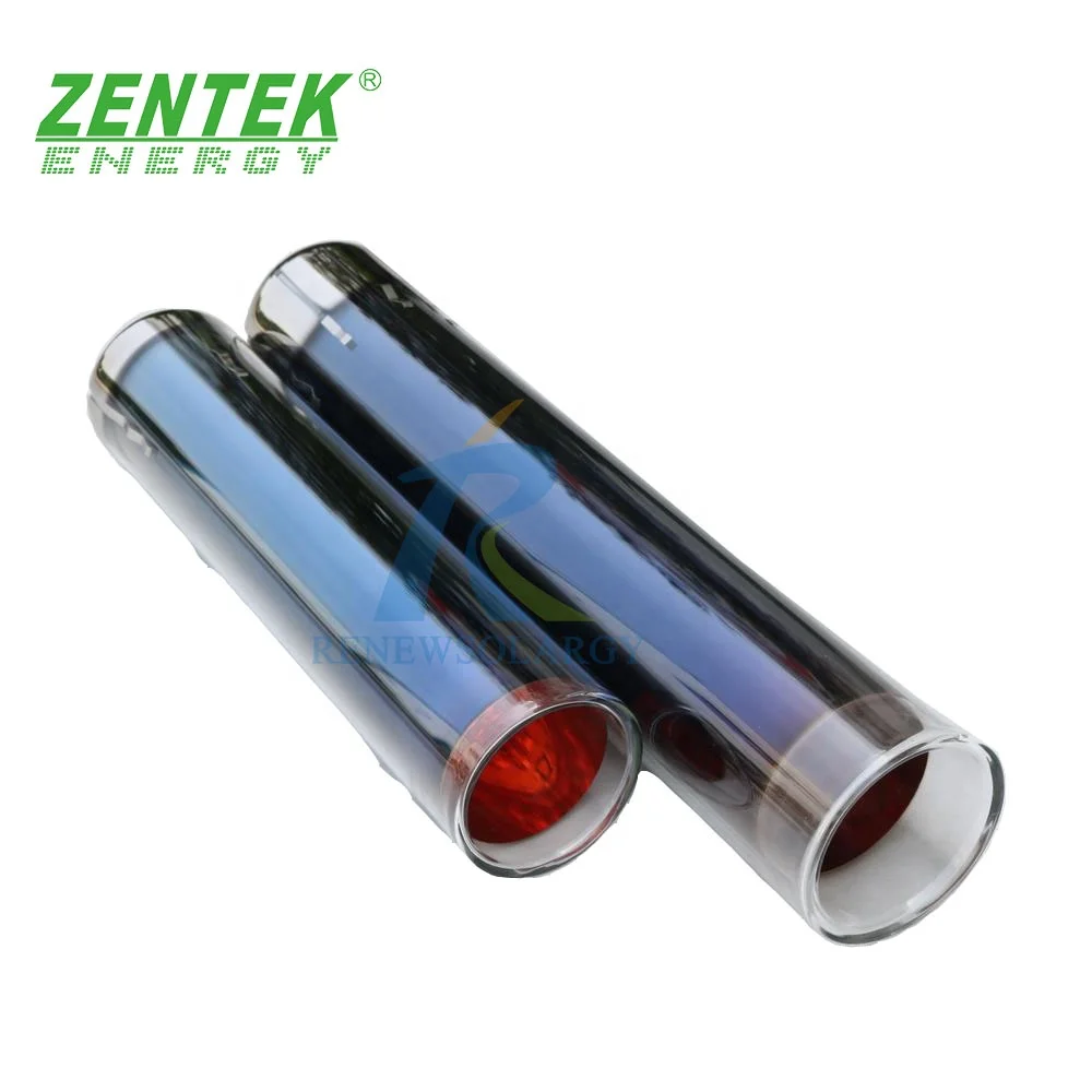 Large diameter solar vacuum tubes for solar stove