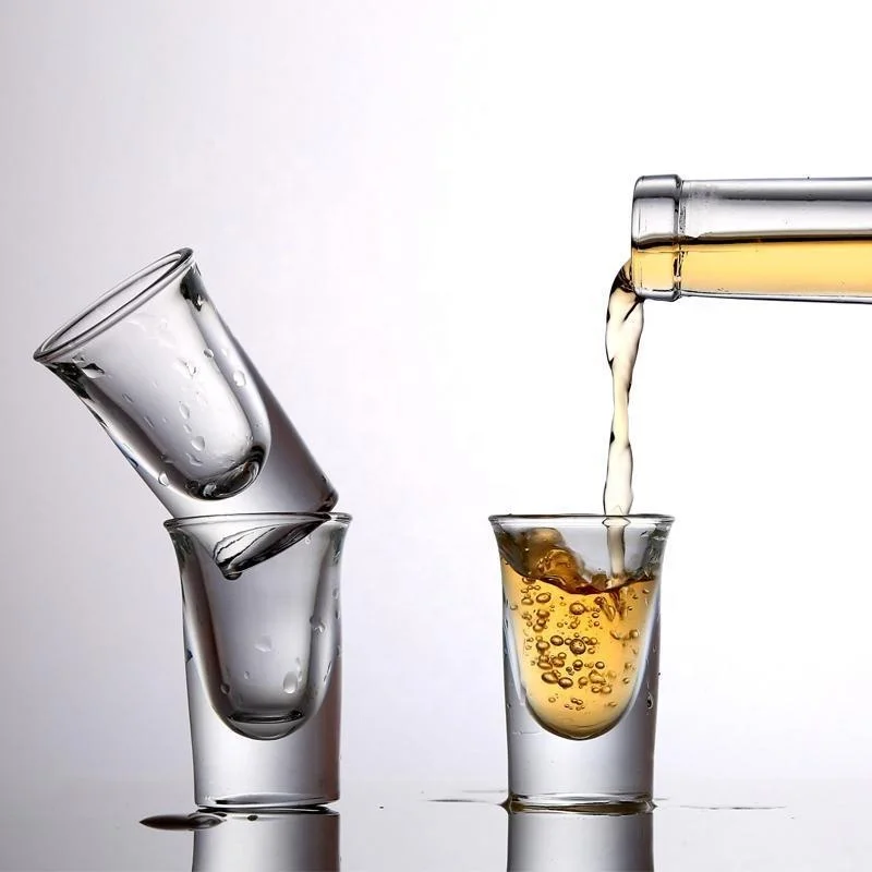 Factory hot sale 1.4 Ounce Heavy Base Shot Glass Set Soda Lime Tequlia Shot Glass