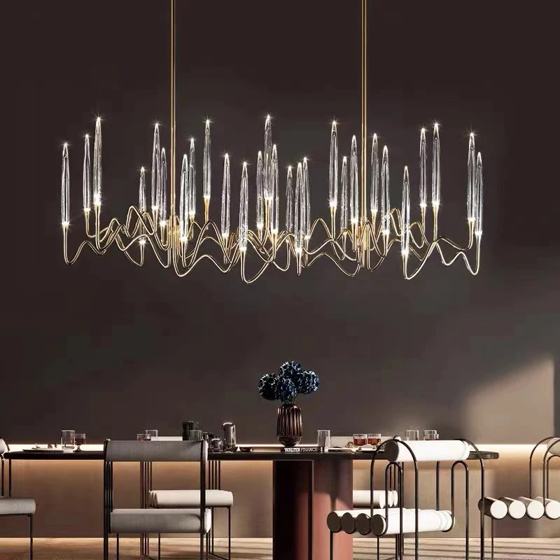 Shop Hotel Decor Contemporary Design Hotel Light Fixture Candle Chandelier Light Professional Manufacturer Home LED 10 Crystal
