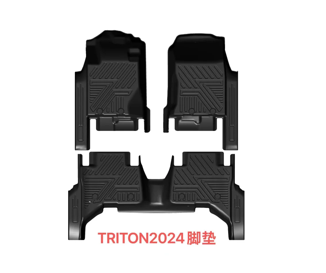 5D Factory wholesale HOT SALE NON-SLIP Foot Mat Used For 2024 TRITON