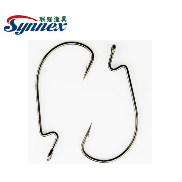 High Carbon Steel Black Jig Fish Hook