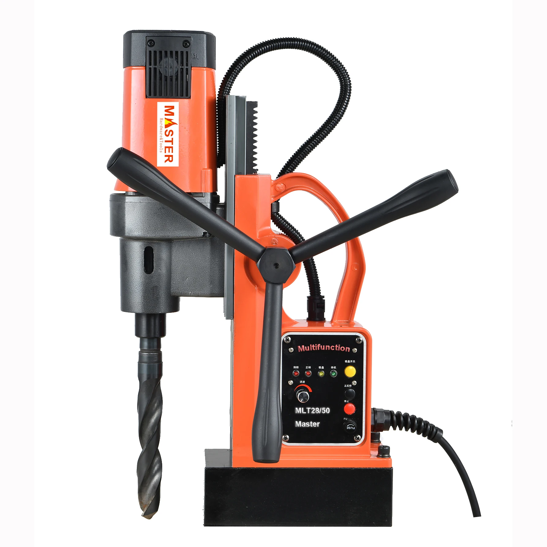 50mm Speed Reverse Tapping Multifunctional Magnetic Based Core Drill Machine for steel drilling MD23/50