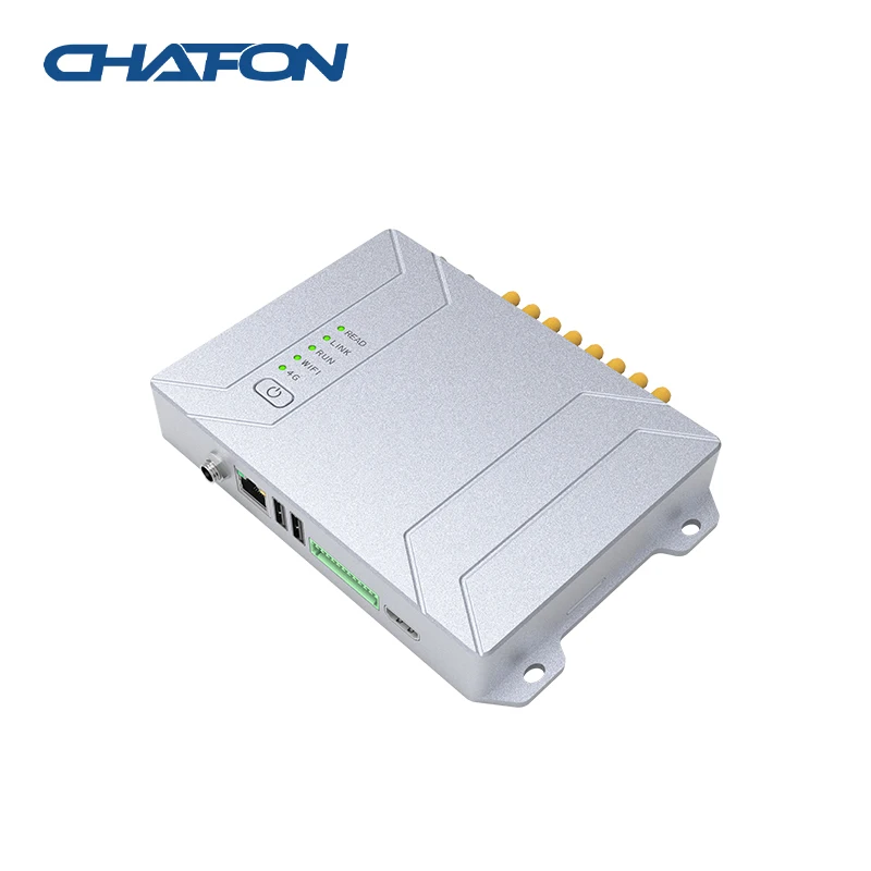 CHAFON Android 12 OS 25 метров Дальнего действия uhf rfid фиксированный считыватель Wi-Fi 4G Bluetooth связь для интеллектуального