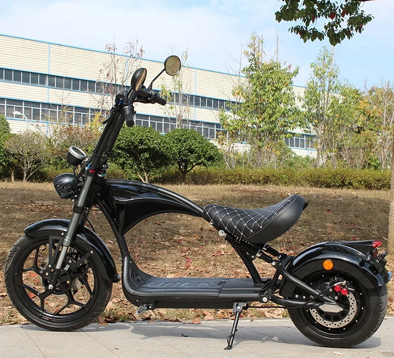 EU/USA Warehouse EEC COC 2000W 3000W Two Wheel Long Range European Warehouse Citycoco Electric Scooters motorcycles 3000w