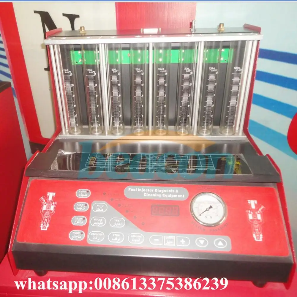 Gasoline injector cleaning tools tester BC-8H injector ultrasonic cleaning machine