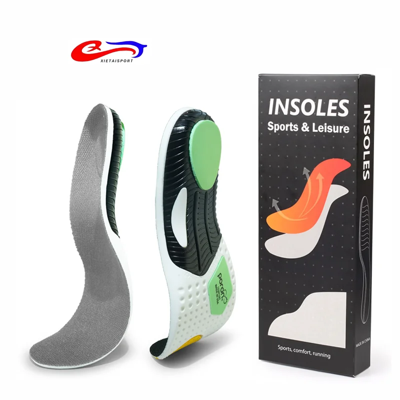 Plantar Fasciitis Relief Shoe Insoles Sport Breathable Running Athletic Arch Support Orthotic Sports Insoles for Men Women
