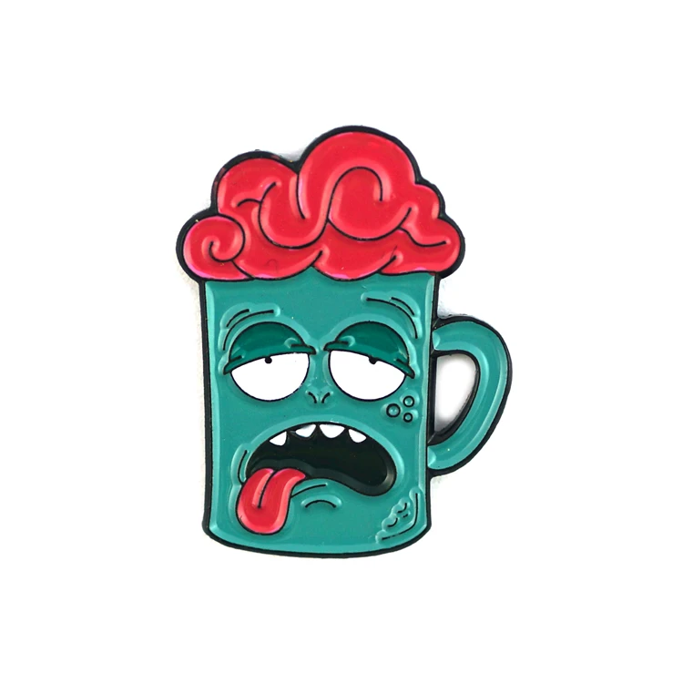 Небольшое количество, оптовая продажа, металлическая Мужская брошь на воротник, значок, брошь на лацкан, эмалированная булавка