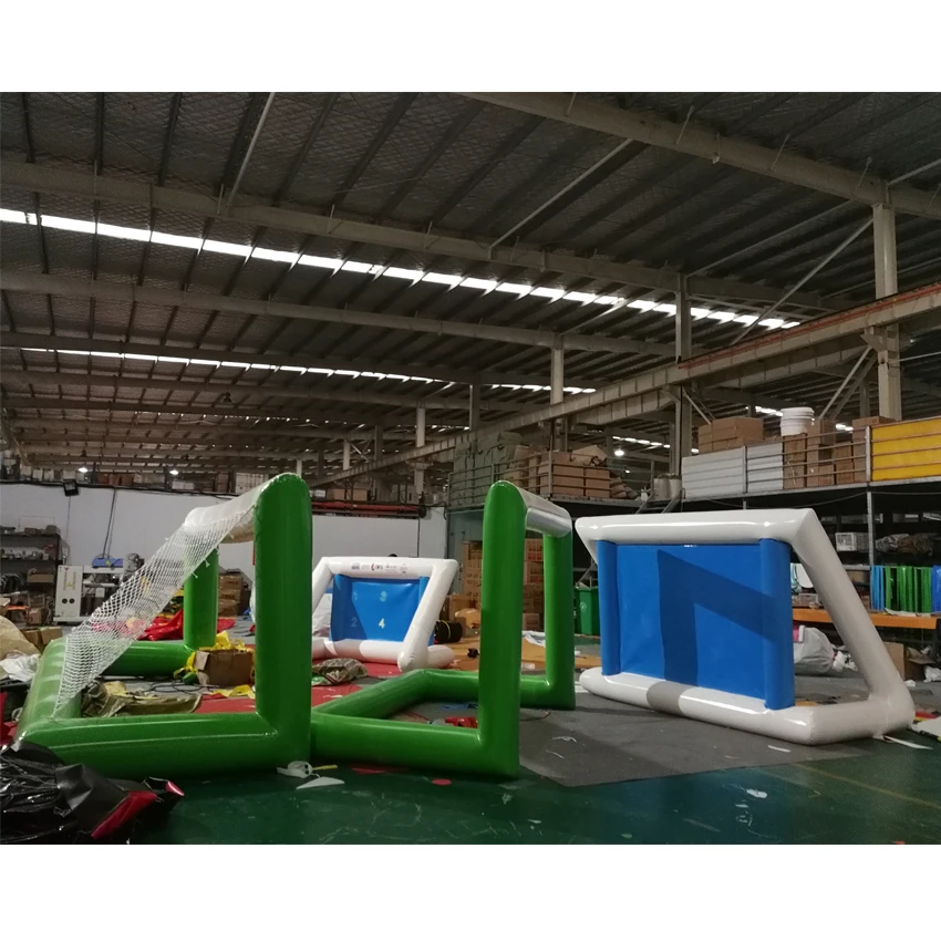 Funworldsport Best-selling Kids Football Training Goal Inflatable PVC Kids Kick Games For Amusement On Sale