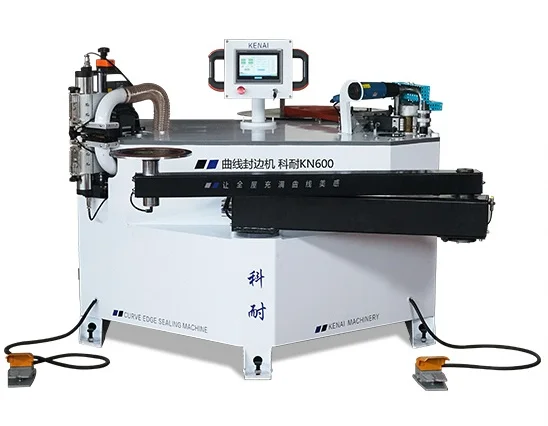 Автоматическая Прямая и изогнутая машина для облицовки резки полировки кромок