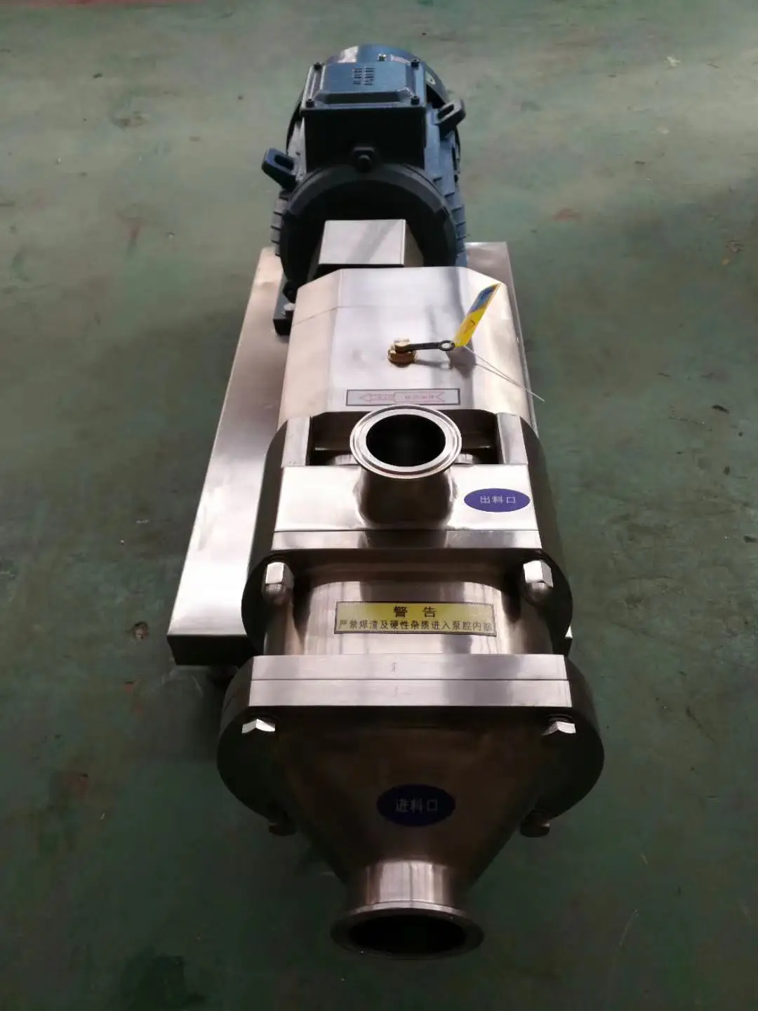 Food grade stainless steel mono screw pump/slurry pump/single double screw pump