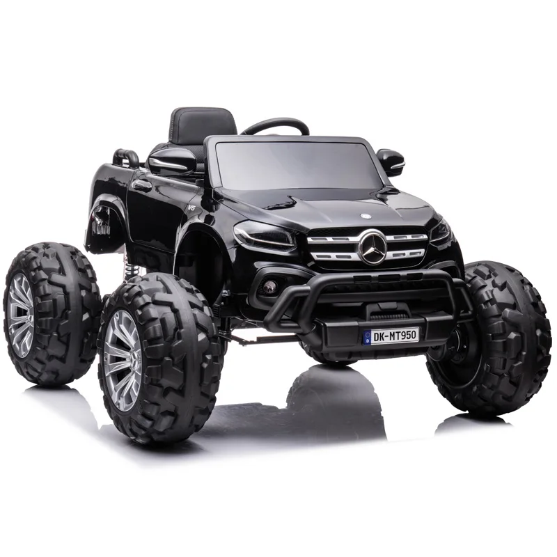 2021 Новое поступление Mercedes-Benz Monster Truck лицензированных поездка на автомобиле 24V 2 местный кофта с рисунком машины