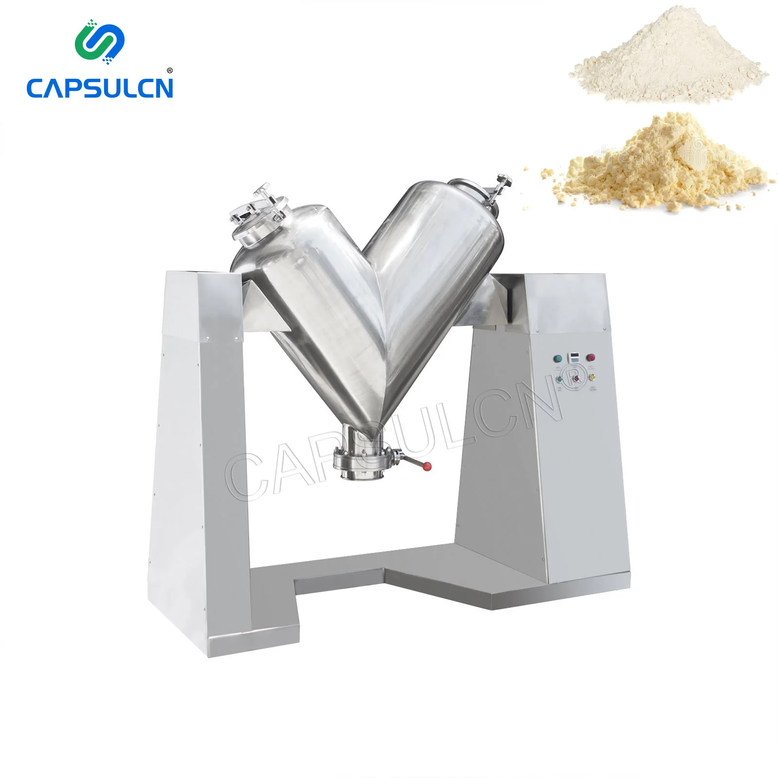 
Mini V Cone 200 Shape Small Type Laboratory Milk Coffee Food Powder Mixer Machine 