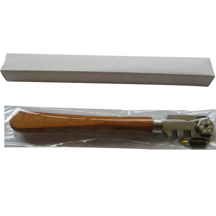 Six-wheel Factory Supply High Speed with Wooden Handle Glass Tools Cutter Manual Cutting Tools