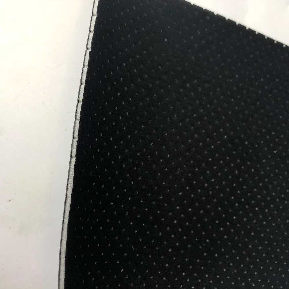 Waterproof leather fabric hole punching pvc vinyl fabric artificial leather perforated