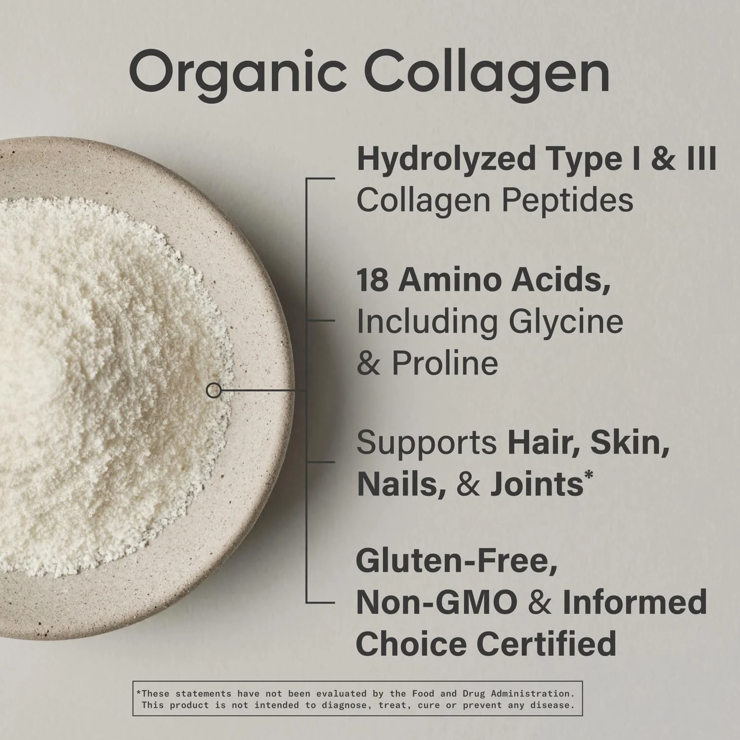 Private Label   Collagen Peptides Powder Drinks Types 1 and 3 For Skin,Hair and Nails Hydrolyzed Collagen powder