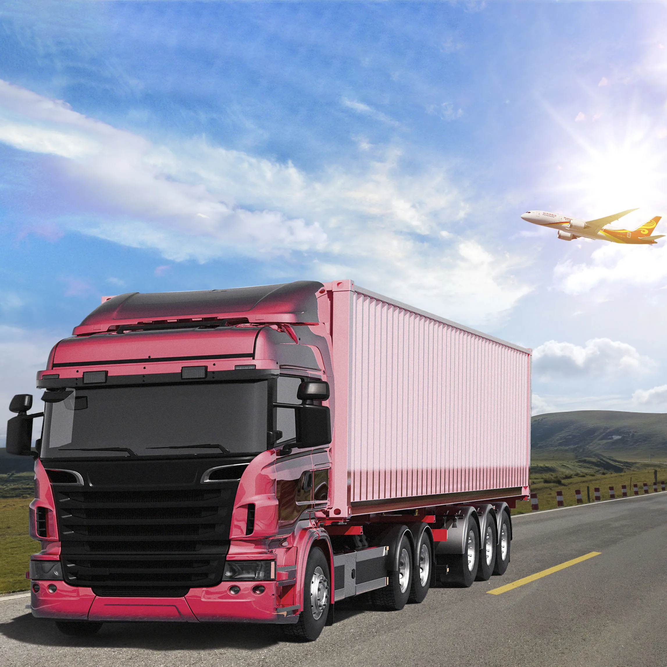 fast Trucking service from china to Mexico ,france germany