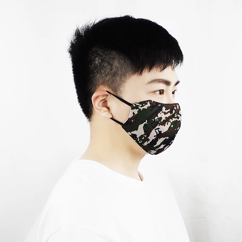 
custom logo washable face cover sun protection cool feeling summer face cover washable mouth-muffle 