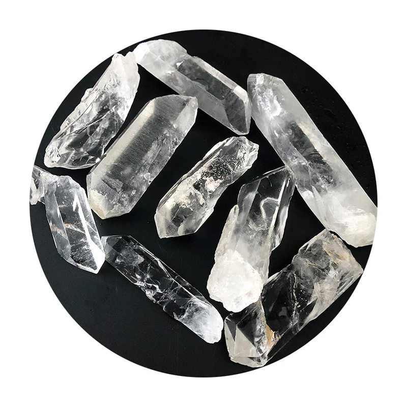 Hot sale Natural Rock Quartz Healing Wands  Crystal Points