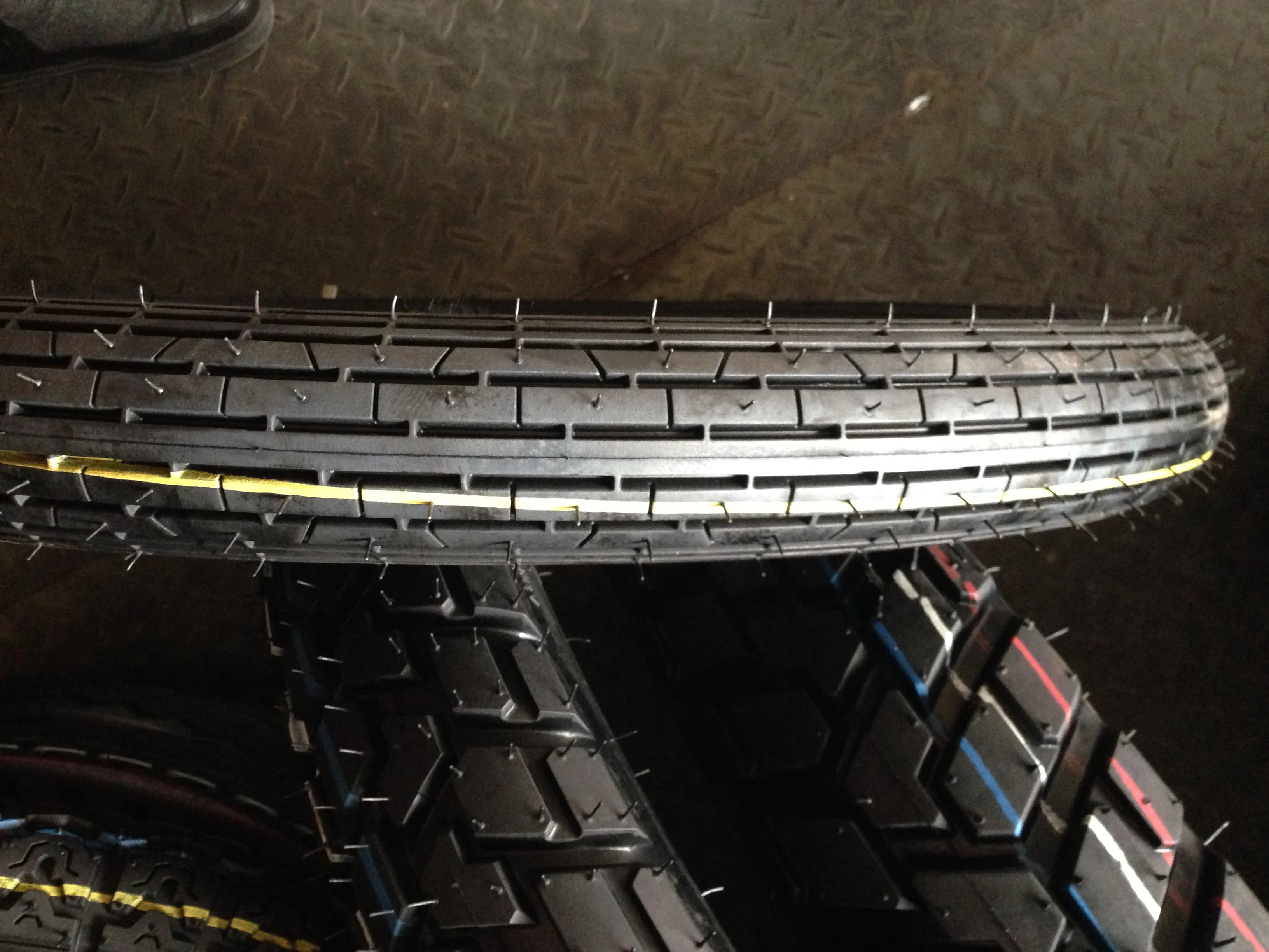 2.75-18 Rear Motorcycle Wheel Rim Tire Tyre With Inner Tube