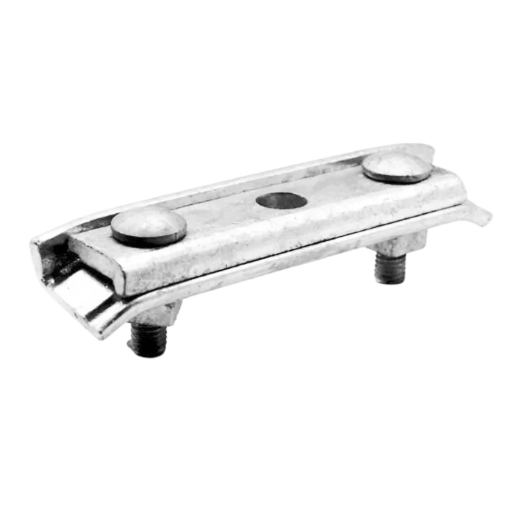 Chinese Manufacturer Pole Line Wire Clamp Custom Design OEM Iron Straight 3 Bolt Suspension Clamp