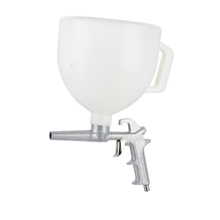 4.0-8.0mm cement sprayer air hopper 4 jet paint wall spray gun