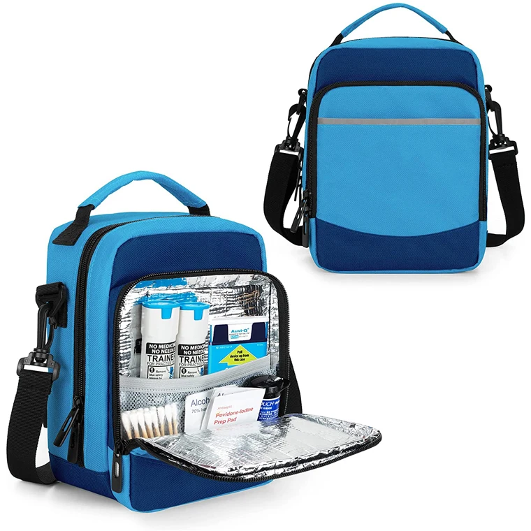 BSCI OEM Epi Pens Insulated Bag Kids EpiPen Carrying Travel Case