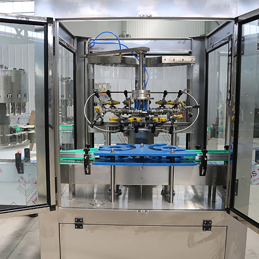 18 головок автоматическая стиральная машина для пластиковых/стеклянных бутылок/производитель стиральной машины для стеклянных бутылок