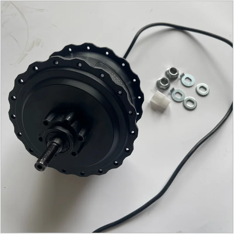 48V60V High Power Brushless Toothed Bicycle Motor Snowmobile Spoke Motor Mountain Bike Motorcycle