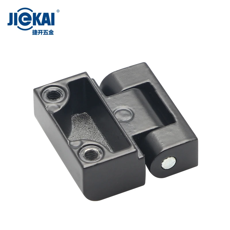 JL720 Industrial Cabinet Hinge Black Powder Coated Damping Zinc Alloy Conceal Hinge