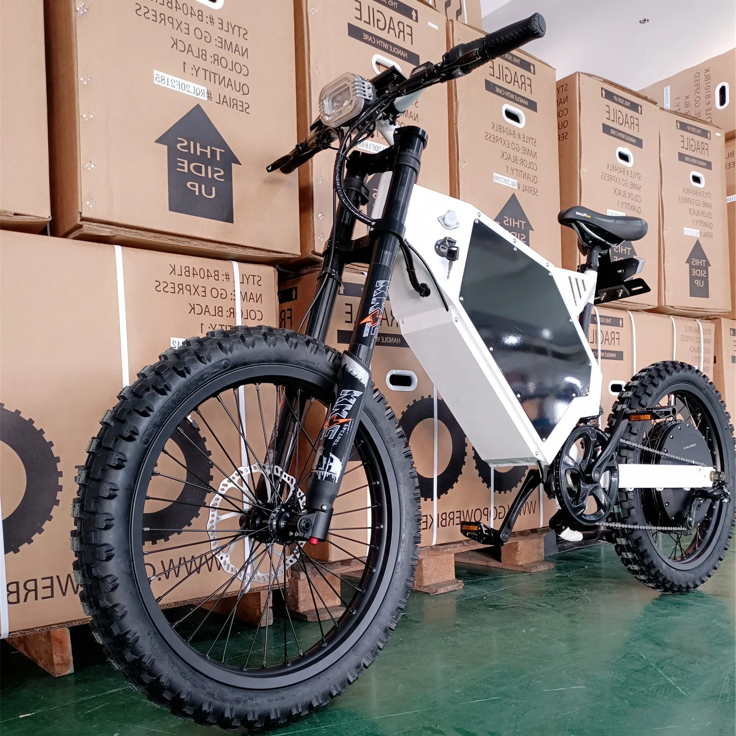 High capacity battery  e-bike electric bike 12KW/15KW   electric bike  and  full suspension electric bike