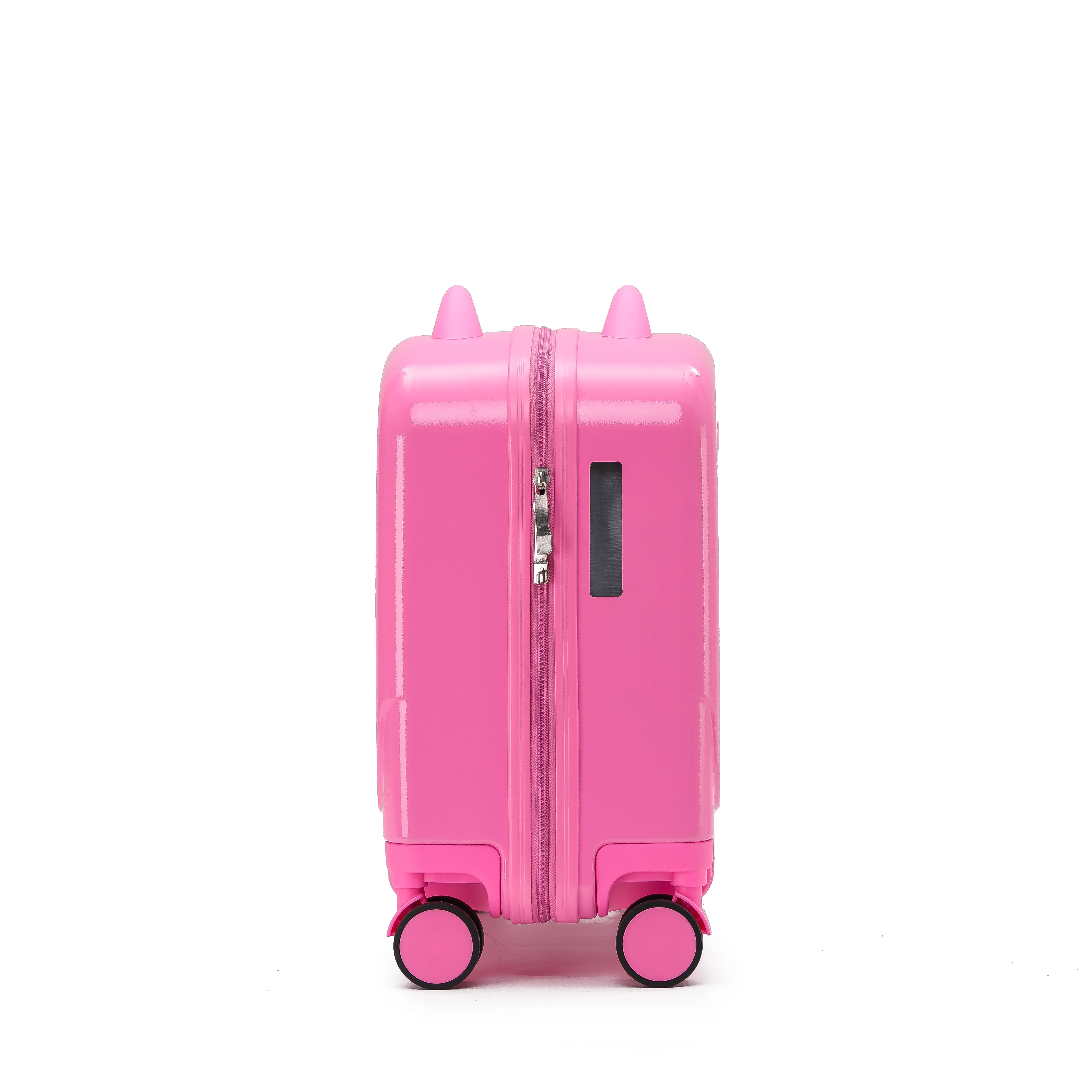 Most popular ABS PC can ride kids luggage suitcase travel luggage bags for kids