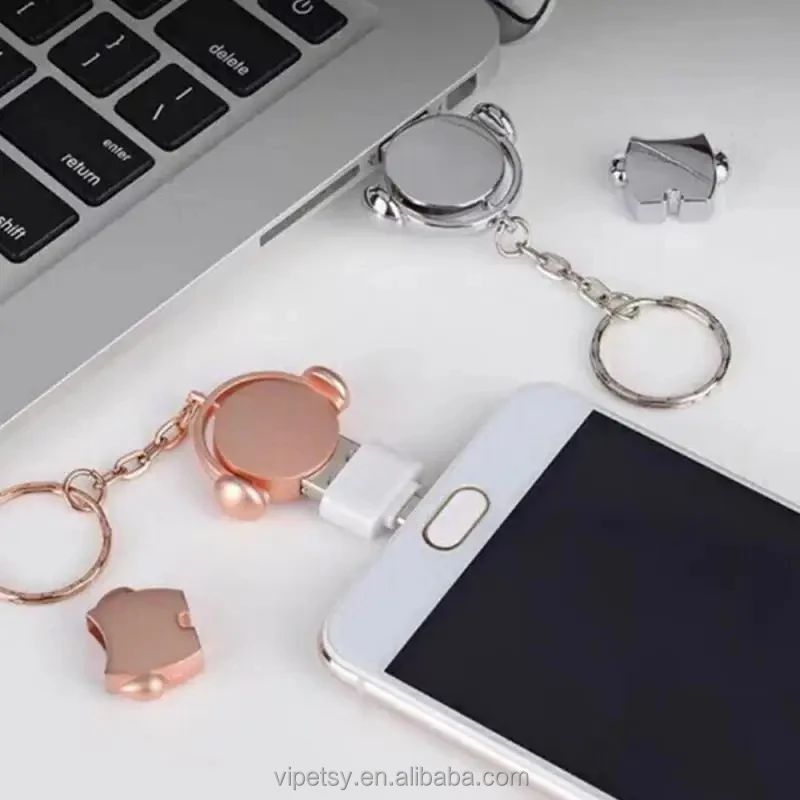 Custom Logo Metal musician USB flash drive with keychain 4GB 8GB 32GB 16GB 64GB 128GB USB memory stick