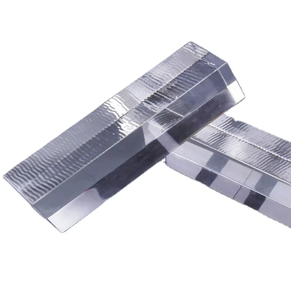 High quality crystal glass blocks glass bricks for for architecture entertainment Venues