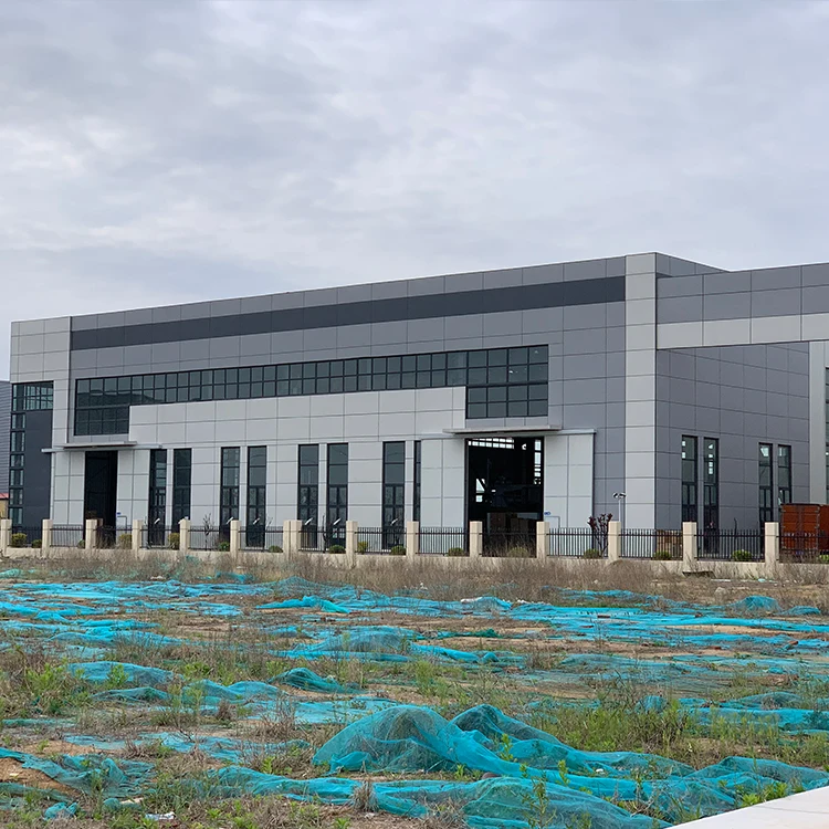 Modern Chinese Prefabricated Prefab Light Painted Steel Structure Warehouse Shed Large Span Steel Structure Workshop