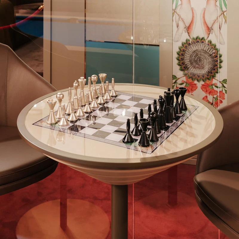 Customizable multifunctional high-end entertainment chess table, suitable for bars and living rooms