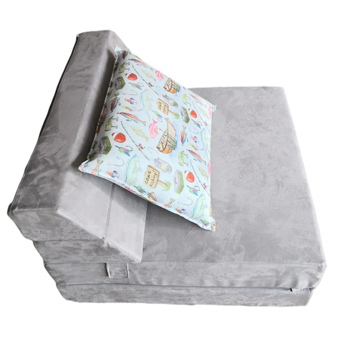 2021 new design 4-section multi-function foldable single sofa bed for home apartment