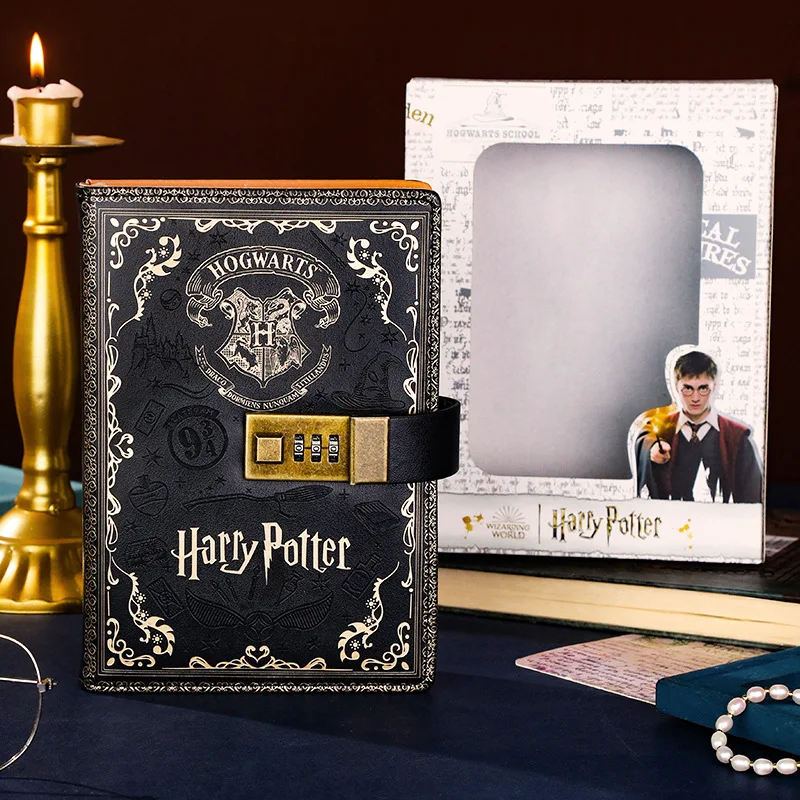 A5 Magical and Fun Secret Diary with Lock Password Journal Everyday Writing Gifts for Girls and Boys Retro Password Notebook