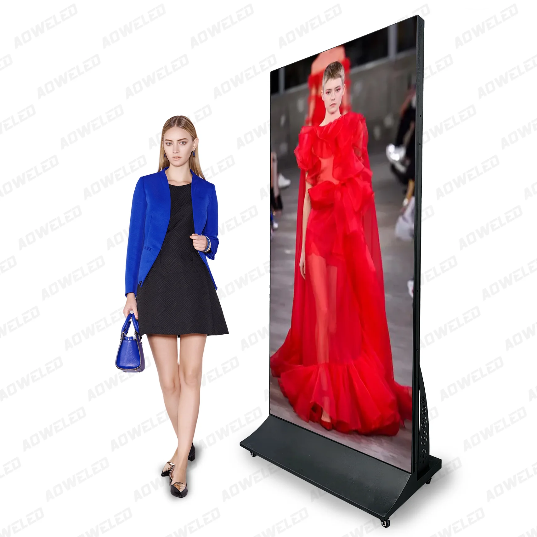 Wholesale 3D 4K Full Color Led Screen Panel Outdoor Video P2.5 P3 P4 P5 P6 led poster storefront display advertising Led Screen