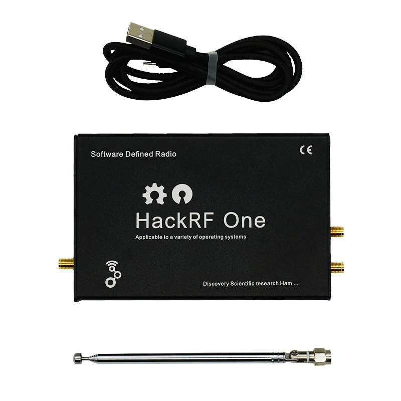HackRF One программно определяемое радио RTL SDR 1 МГц до 6 ГГц, 8-битная четырехугольник для радиочастотной системы