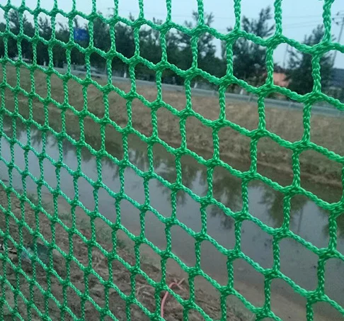 sport court fence net football net Nylon Polyester square mesh knotted multifilament netting