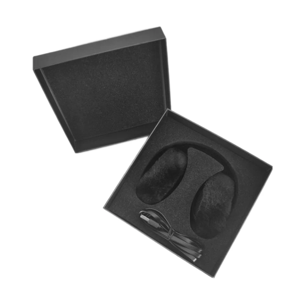 Adjustable Wireless Electric Heated Ear Warmer with 2000 mAh Li-ion Battery For Running In Cold Winter