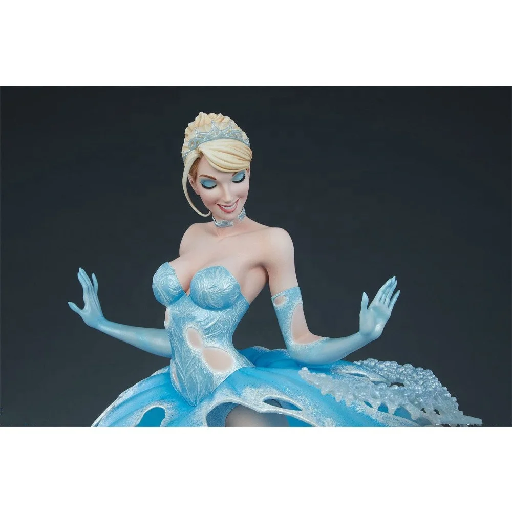 2020 custom princess anime action figure resin plastic statue for decoration